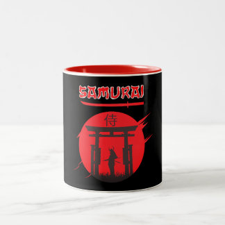 Caneca Samurai Två-Tonad Mugg