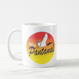 Caneca Via Pantanal logo2 Kaffemugg