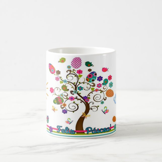 Caneca Zazzle - Páscoa Kaffemugg (Center)