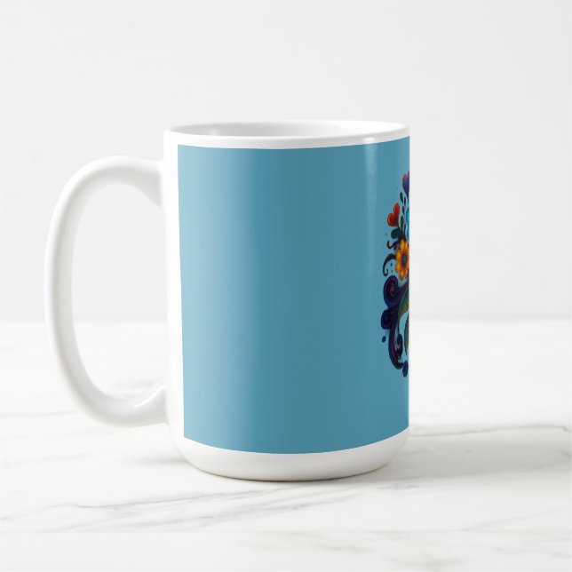 CANECAS ARTES FLORES KAFFEMUGG (Vänster)