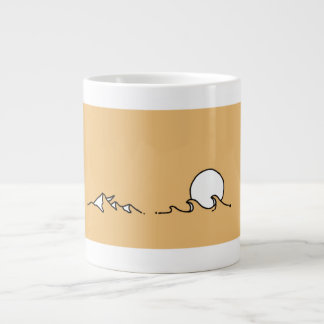 Canecas Specialty art  minimalist sea summer Jumbo Mugg