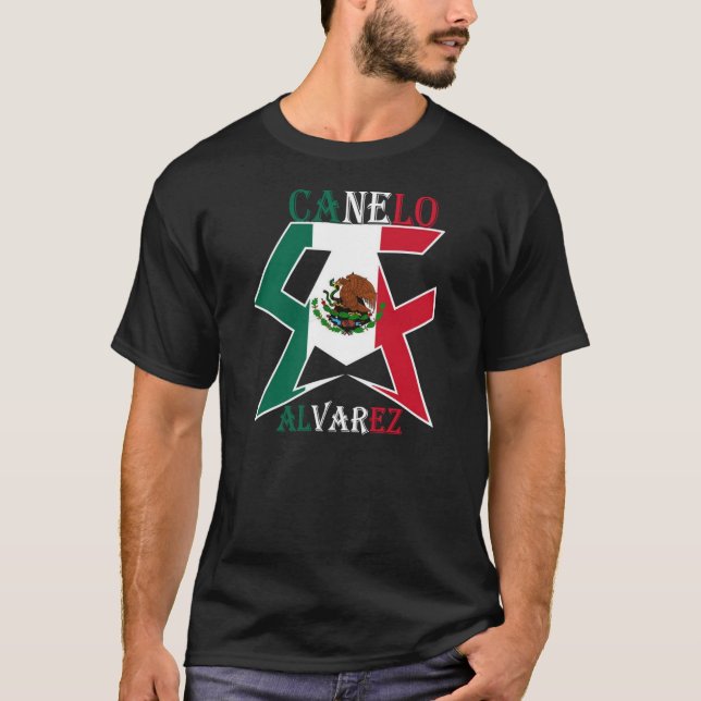 Canelo-Alvarez (41)   T Shirt (Framsida)