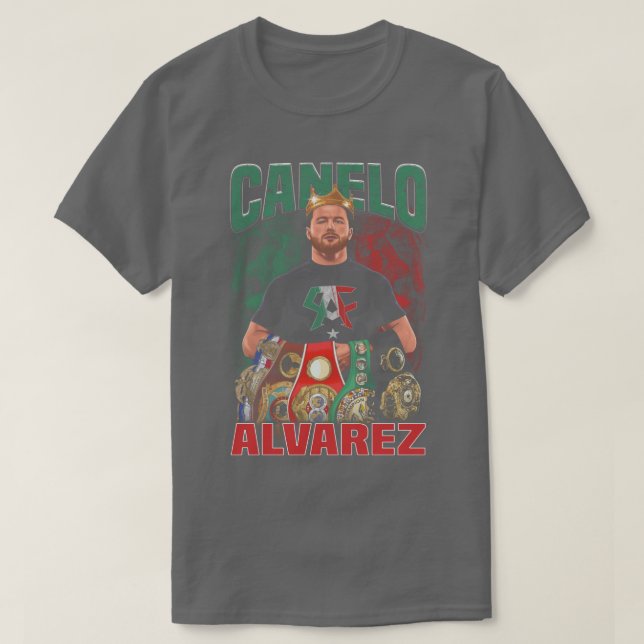 Canelo Alvarez Boxing Kung T Shirt (Design framsida)