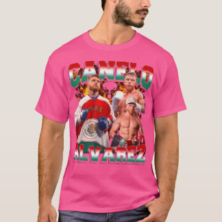 Canelo Alvarez Retro Collage T Shirt