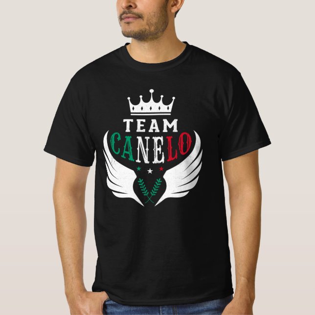 Canelo World Champion: "Team Canelo" T-Shirt (Framsida)