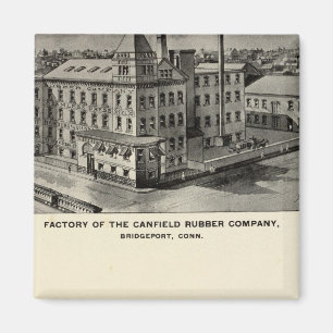 Canfield Rubber Co. Magnet