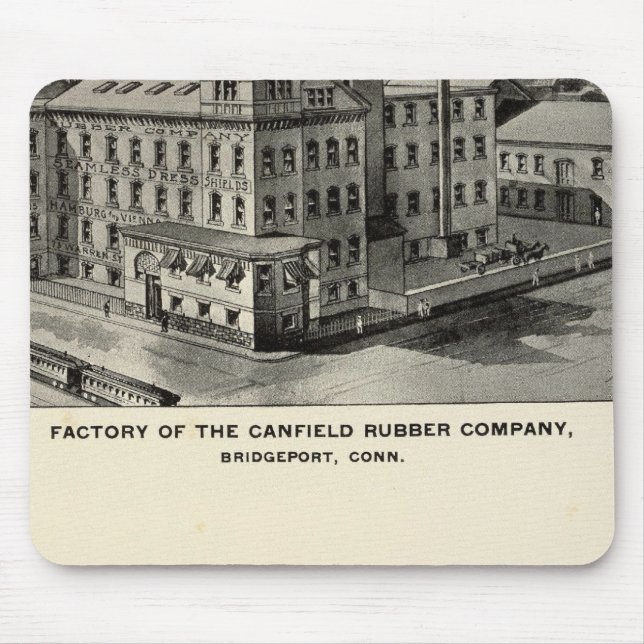 Canfield Rubber Co. Musmatta (Framsidan)