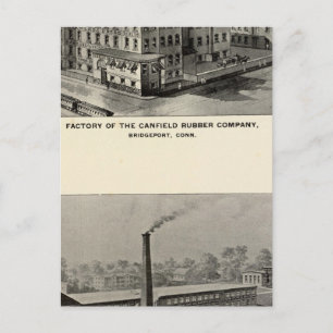 Canfield Rubber Co Vykort