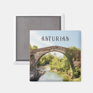 Cangas de Onís bro, Asturias resa Magnet