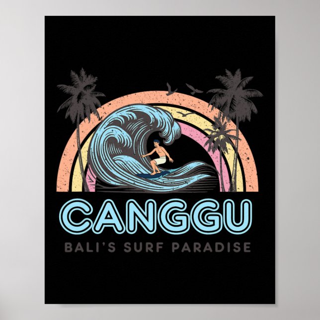 Canguu - Li's Surf Paradise - Indonesia Surfing Fa Poster (Framsidan)