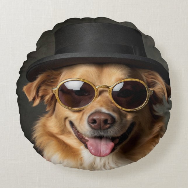 Caniche Rund Kudde (Framsidan)