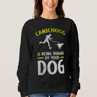 Canicross dras av din Hund för 5 000 varv T Shirt