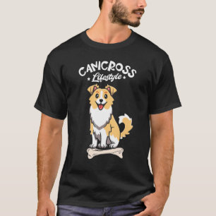 Canicross Lifestyle Hund Running Sport Jogger T Shirt