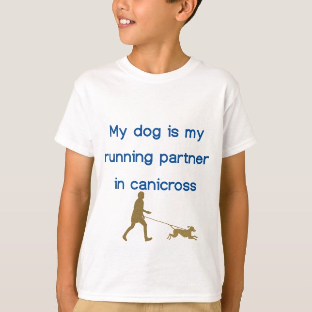 Canicross-partner Tee Shirt (Framsida)