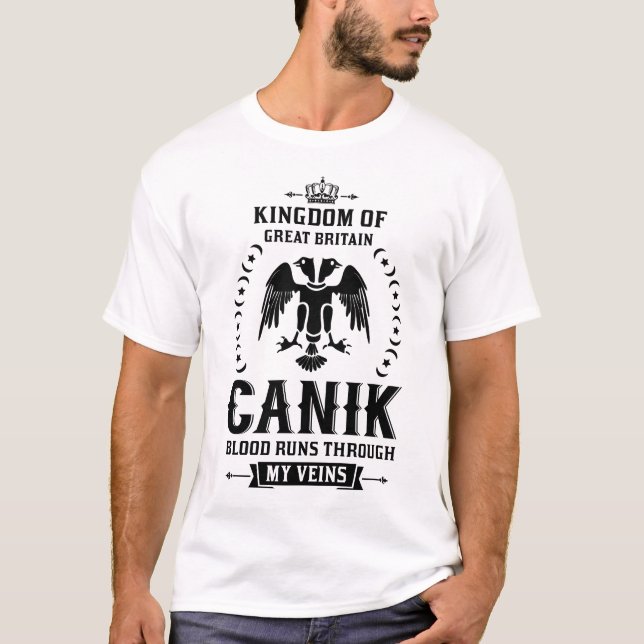 CANIK-BLOD T-SHIRT (Framsida)