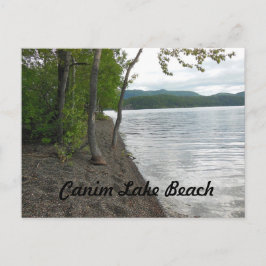 Canim Sjö Beach-vykort Vykort