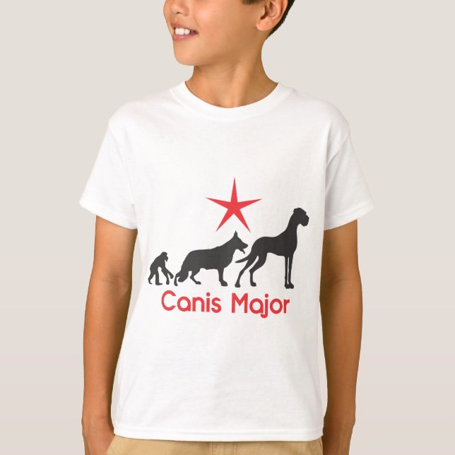 Canis Major Grand danois T-shirt (Framsida)