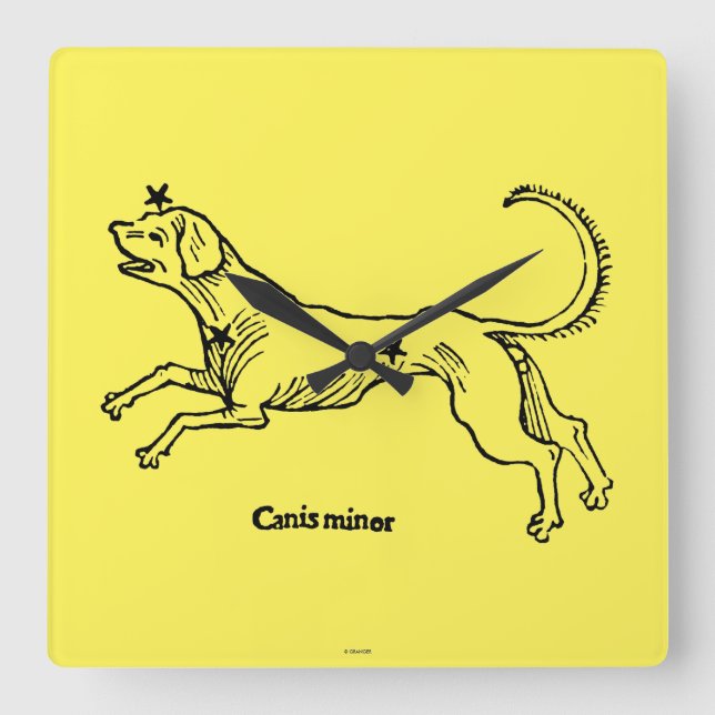 Canisminderårig, 1482 fyrkantig klocka (Framsida)