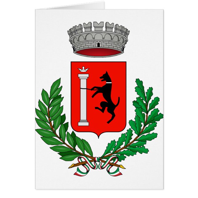 Canistro Stemma, italien Hälsningskort (Framsidan)