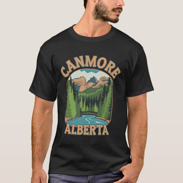 Canmore alberta. t shirt (Framsida)