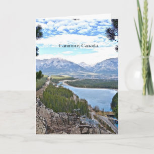 Canmore, kanadensiska bilder kort