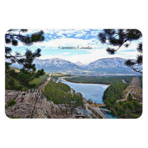 Canmore, kanadensiska bilder magnet