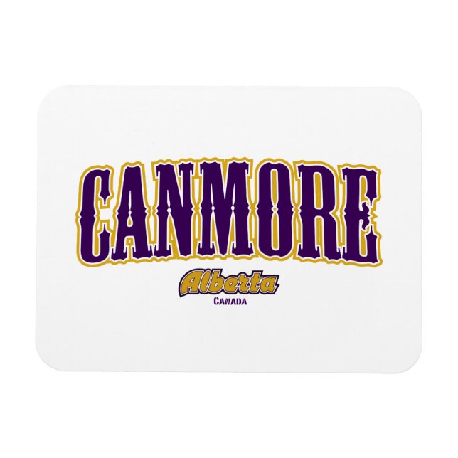 Canmore Väster Magnet (Horisontell)
