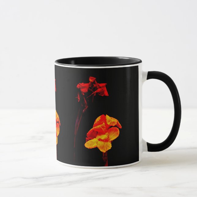 Canna Lilies on Black Mugg (Höger)