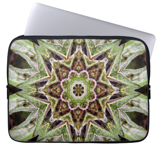 Canna-Mandala.. Laptop Fodral (Framsidan)