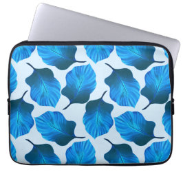 Canna Tropicanna Tropical Löv in Blue Laptop Fodral