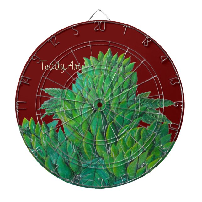 CannaBliss Dartboard vid ©TeddyArt Piltavla (Framsidan)