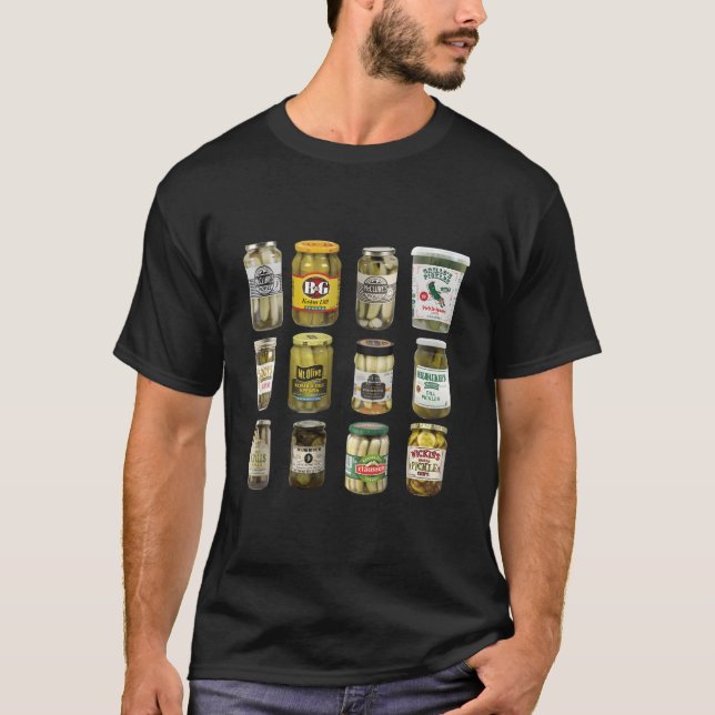 Canned Pickles T Shirt (Framsida)