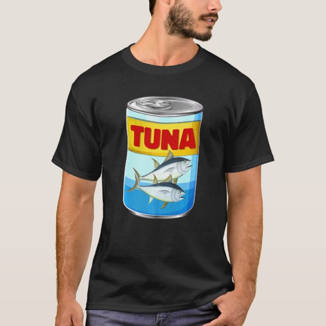 Canned Tuna Bluefin Tuna Fishing Premium T Shirt (Framsida)