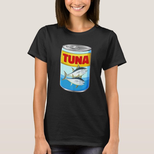 Canned Tuna Bluefin Tuna Fishing Premium T Shirt (Framsida)
