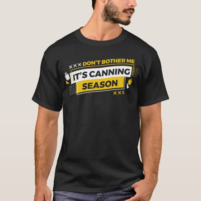 Canner Canason - Lusnyare Food Prep Preserve can T Shirt (Framsida)