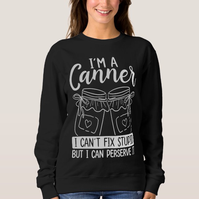 Canner Homesteading Homegrown Food Perservation Ca T Shirt (Framsida)