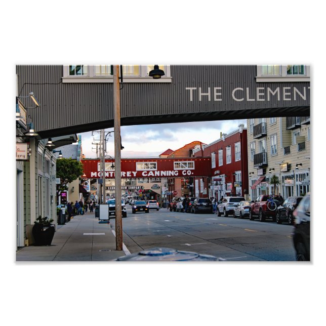 Cannery Row Fototryck (Framsidan)
