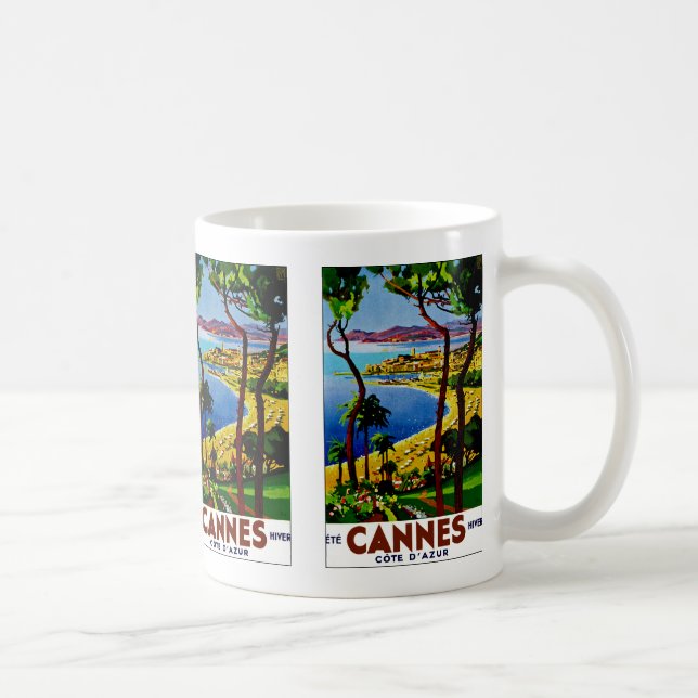 Cannes ~ Cote d'Azur Kaffemugg (Höger)