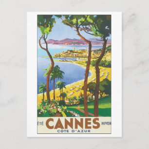 Cannes Cote D'Azur Vykort