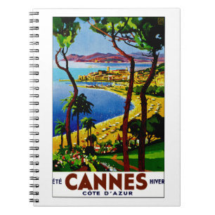 Cannes - Cote d'Azure Anteckningsbok