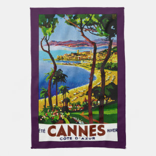 Cannes - Cote d'Azure Kökshandduk