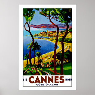 Cannes - Cote d'Azure Poster
