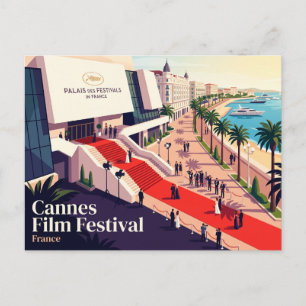 Cannes filmfestival, Cannes, Frankrike Vykort