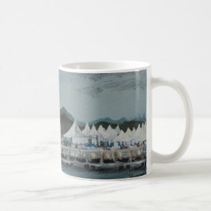 Cannes filmfestivaltält 2014 kaffemugg