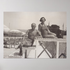 Cannes, Frankrike på 1930-talet Poster
