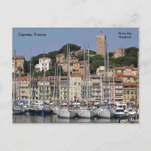 Cannes, Frankrike, Photo Ola Berglund Vykort