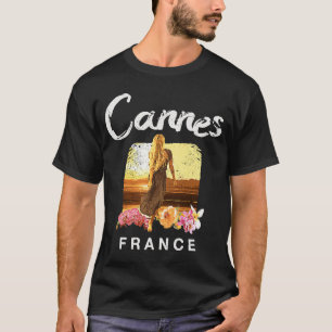 Cannes Frankrike Vintage T Shirt