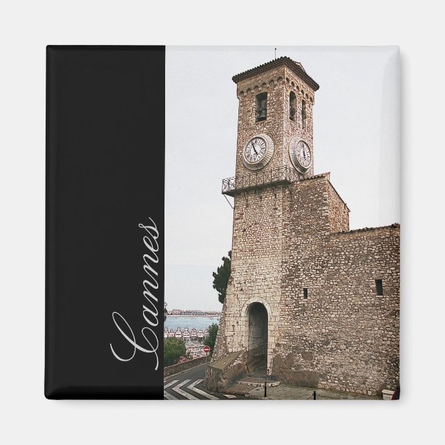 Cannes, gammal torn magnet (Framsidan)