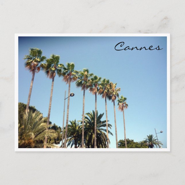 cannes handflatan vykort (Framsida)