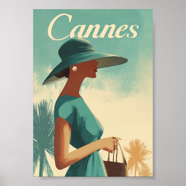 Cannes mode vintage poster (Framsidan)